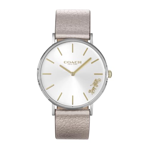 [コーチ] 腕時計 PERRY ペリー シルバー 文字盤 ステンレススチール クォーツ 36MM Watch 14503157 レディース ベージュ [並行輸入品]